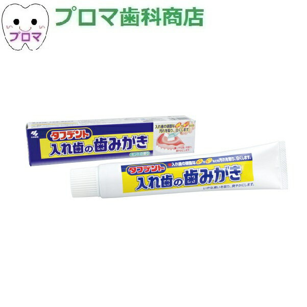 小林製薬　タフデント入れ歯の歯みがき95g　1本