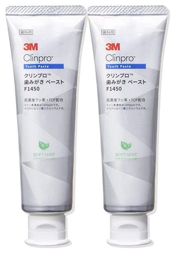 3M クリンプロ 歯みがきペースト F1450 ソフトミントフレーバー 90G ×2本