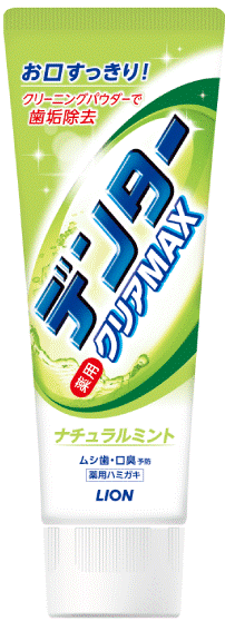 デンタークリアMAX ナチュラルミント 140g