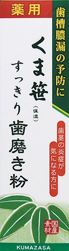 薬用くま笹すっきり歯磨き粉 120g(4543268072144)