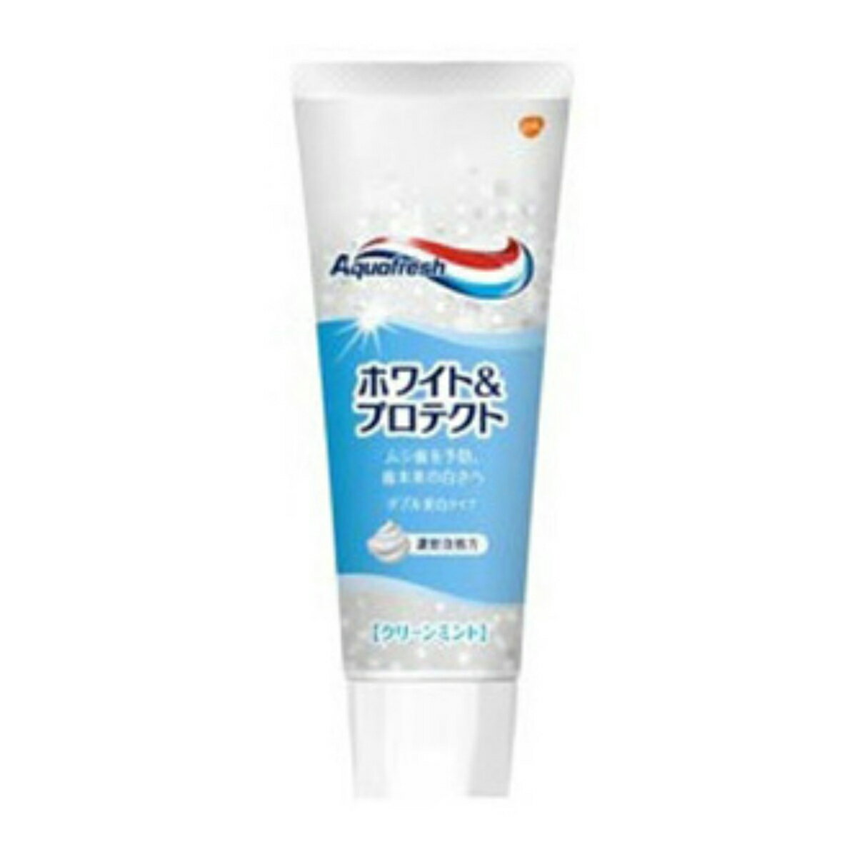 【送料込・まとめ買い×10個セット】グラクソスミスクライン アクアフレッシュ ホワイト & プロテクト クリーンミント 140g