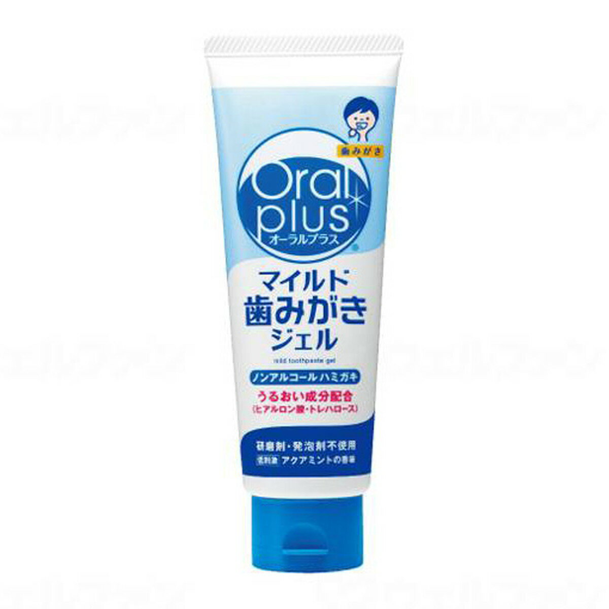 【送料お得・まとめ買い×3個セット】アサヒグループ食品 オーラルプラス マイルド歯みがきジェル アクアミント 100g